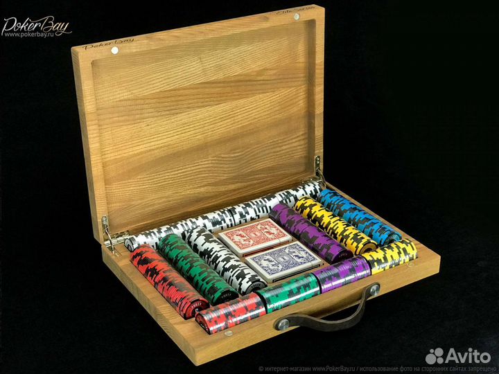 Покерный набор PokerBay 500 Pro (до 10 игроков)