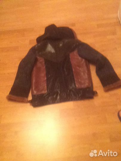Куртка тёплая на меху с капюшоном