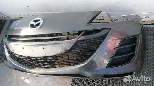 Бампер передний mazda 3 2 (1SK61G501)