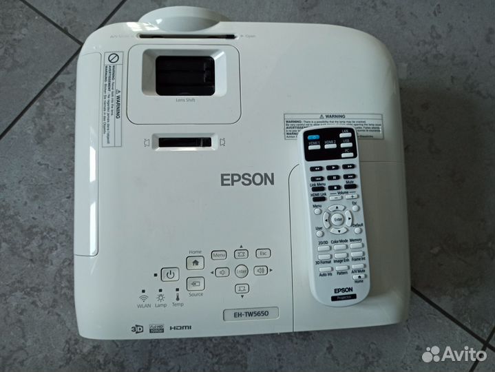 Проектор Epson EH-TW5650 + крепление