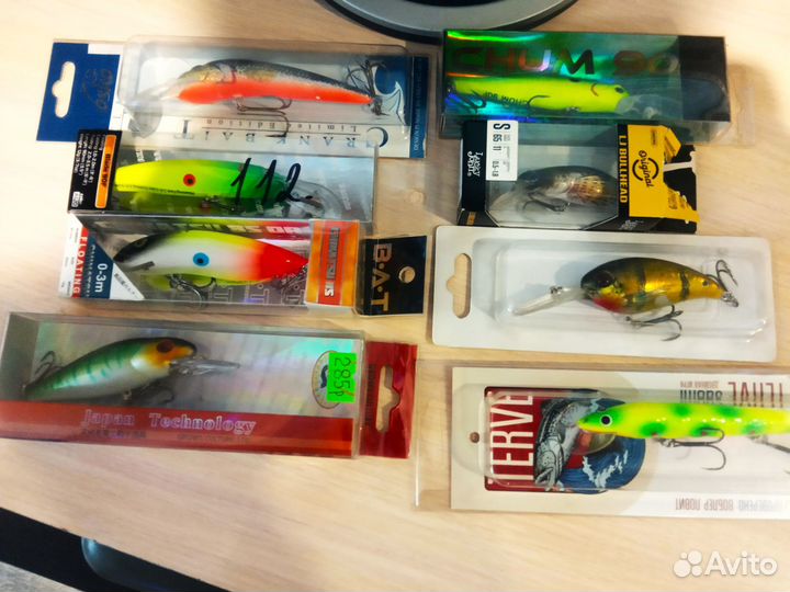 Воблеры для троллинга Osko TsuYoki Lucky BAT набор