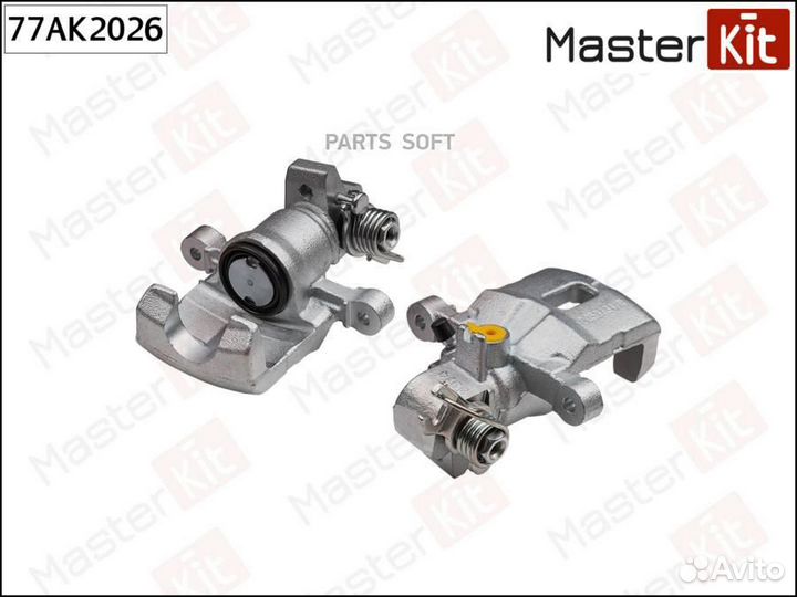 Masterkit 77AK2026 Тормозной суппорт зад. прав. KI