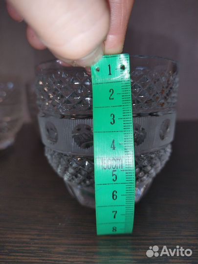 Хрустальные креманки стаканы СССР