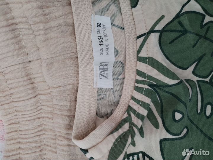 Костюм детский zara 92