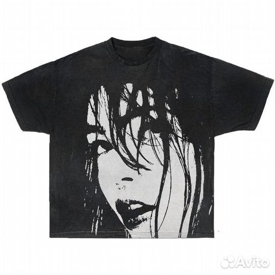 Футболка оверсайз girl cry