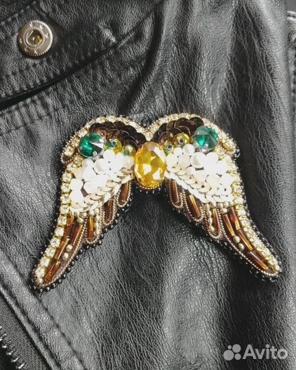 Броши из бисера