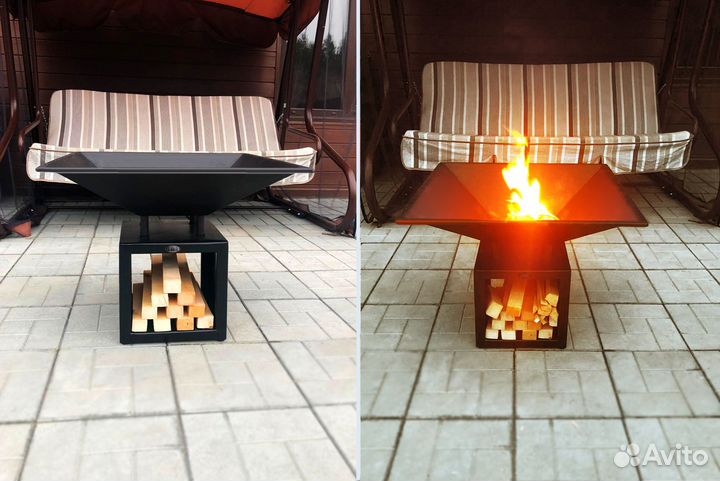 Очаг гриль для дачи и загородного участка