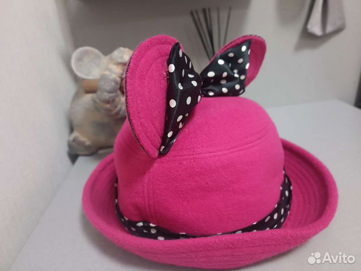 Шляпа с ушками для девочки