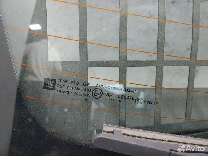 Крышка багажника Opel Corsa E, 2016