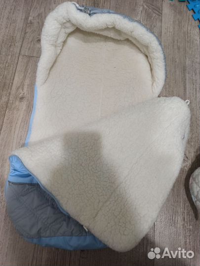 Зимний конверт в коляску