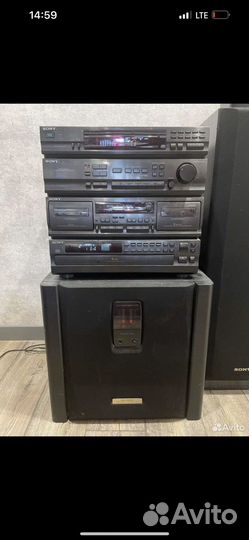 Музыкальный центр sony HCD-551