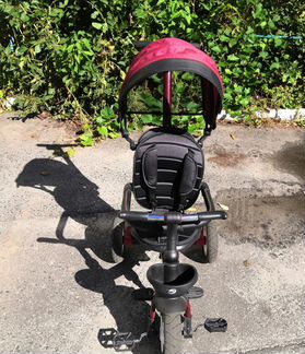 Детский велосипед с родительской ручкой