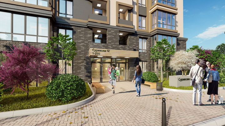 1-к. квартира, 45,9 м², 11/25 эт.