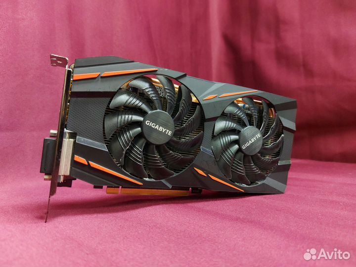 Игровая видеокарта Gigabyte RX 570 4gb