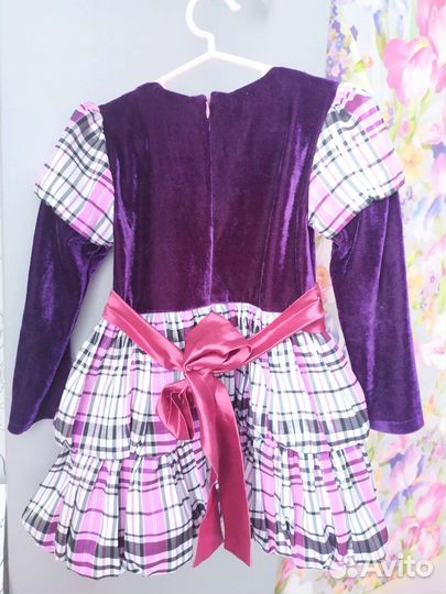 Платье для девочки 92