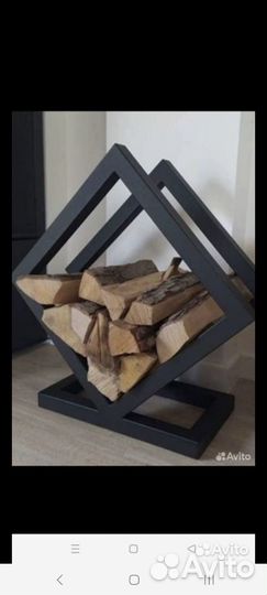 Дровница лофт