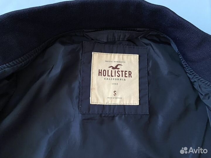 Куртка мужская 44 46 Hollister оригинал бомбер