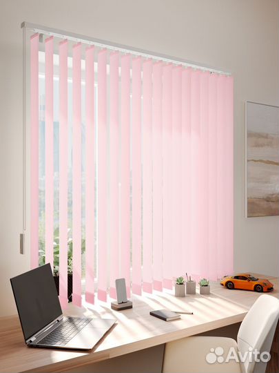 Жалюзи вертикальные Синие RAL9229