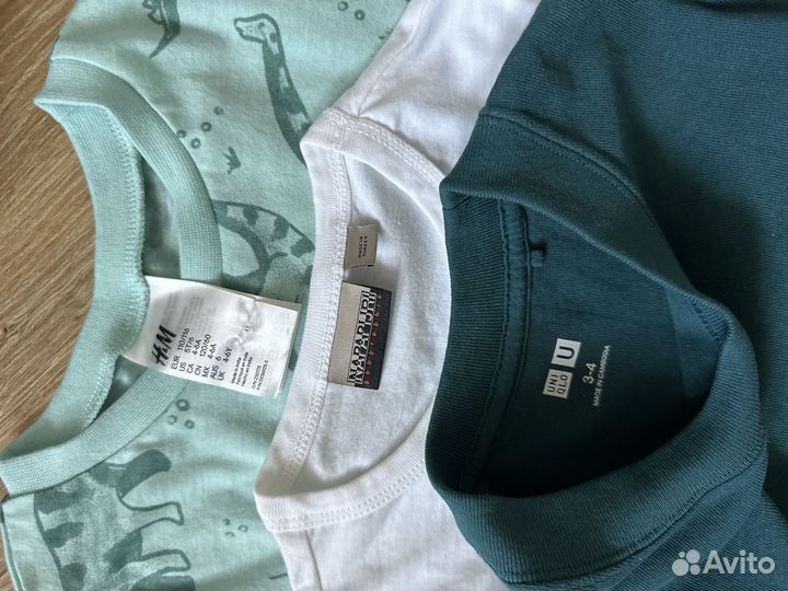 Пакетом одежда (4-6 лет) zara, uniqlo, napapijri)