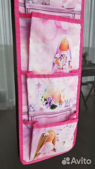 Кармашки на шкафчик с крючком в детский сад