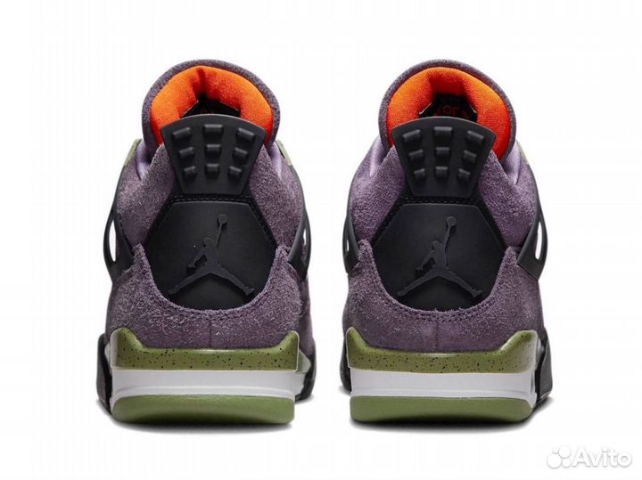 Кроссовки nike air jordan 4 canyon purple