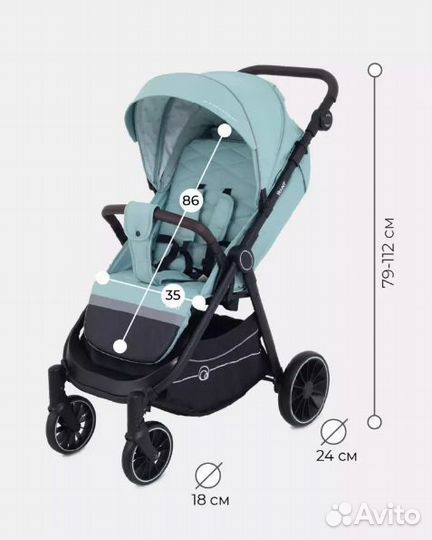 Коляска прогулочная новая