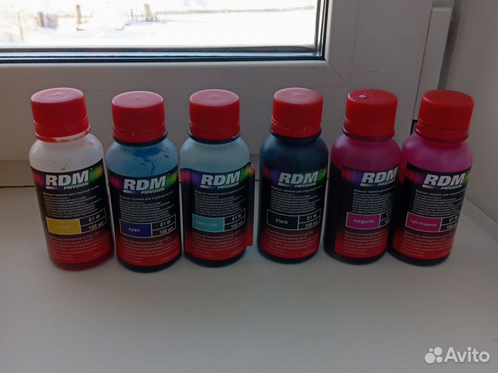 Чернила для принтера epson