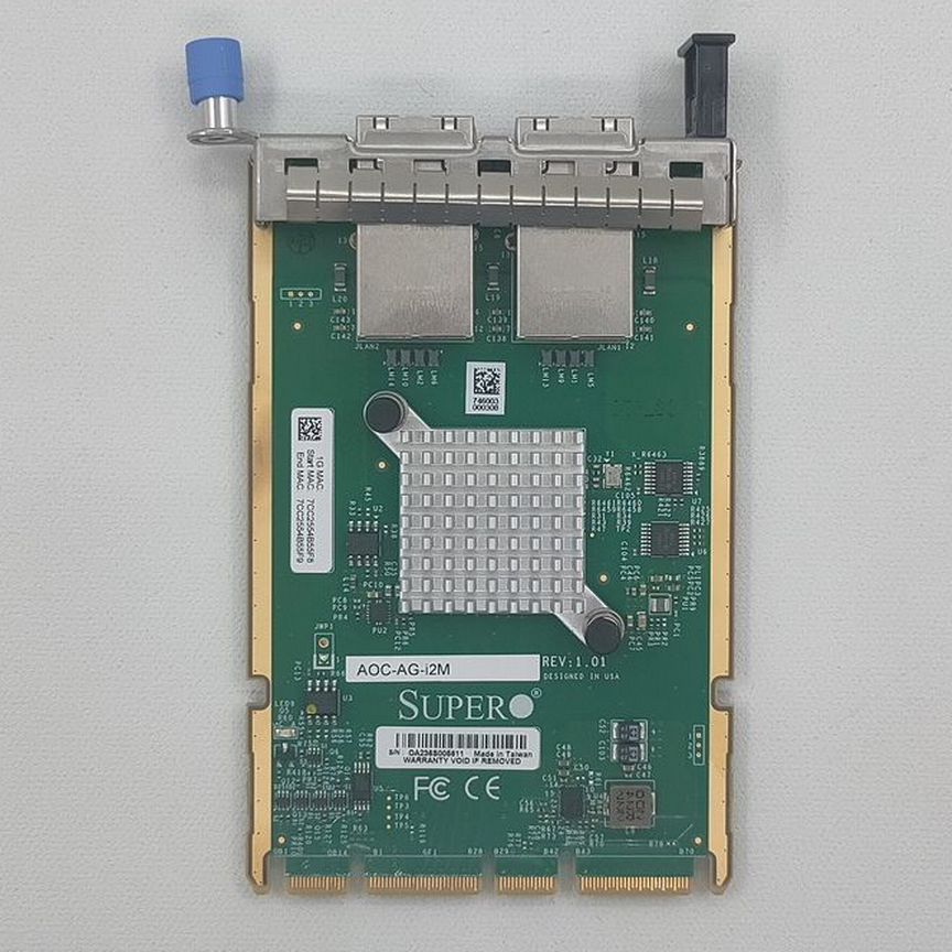 [AOC-AG-I2M] Сетевой Адаптер Supermicro, 2 Ports Rj