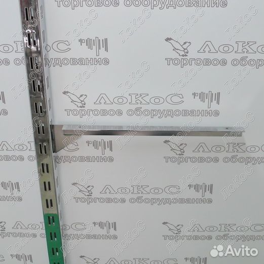 Полкодержатель для стеклянных полок, Г-образный