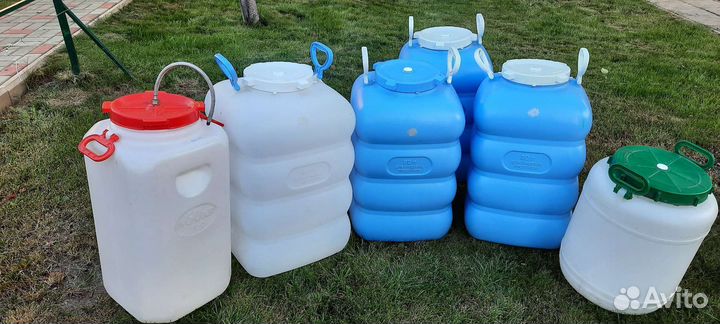 Баки пластик для пищевых