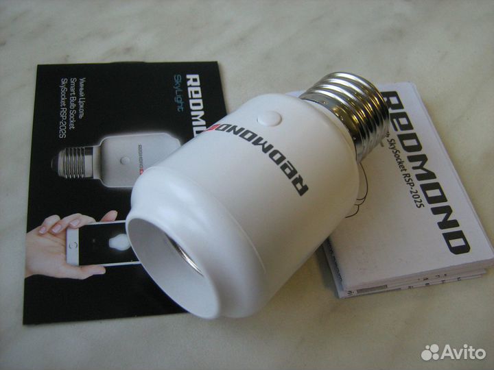 Умный цоколь Redmond RSP-202S E27 Bluetooth