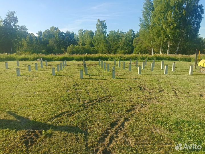 Монтаж жб свай Оголовки в подарок