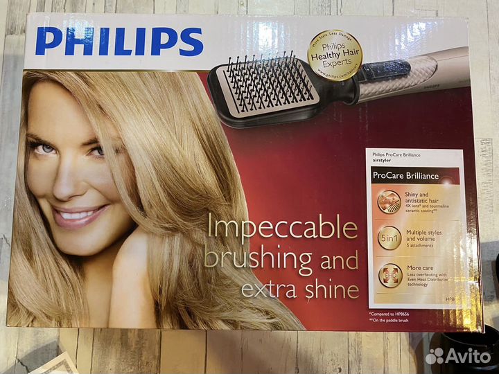 Фен щетка philips hp8664