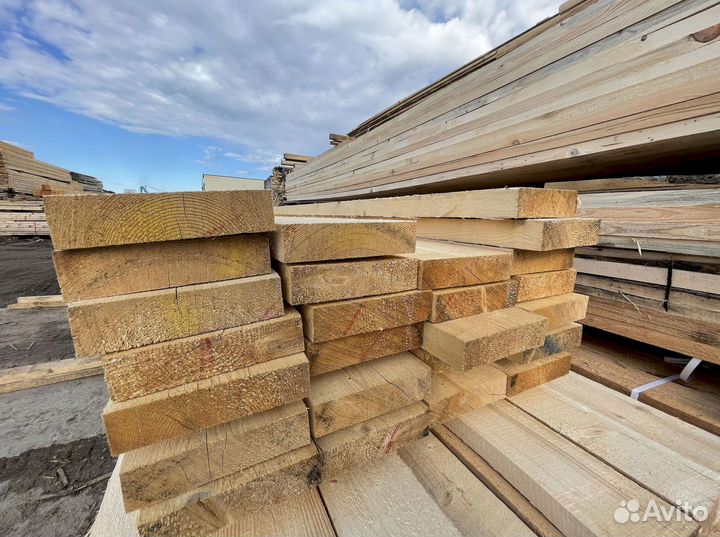 Доска обрезная заборная 2 сорт