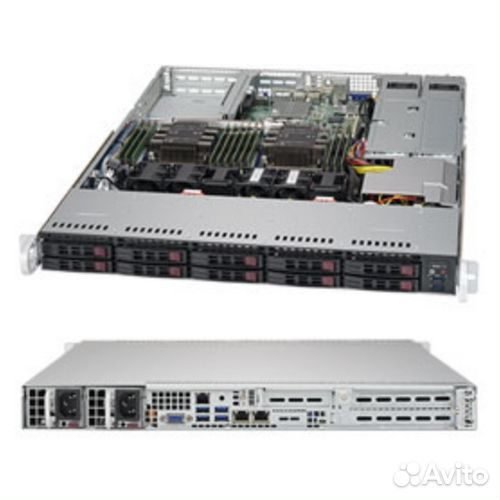 Платформа системного блока SuperMicro SYS-1029P-wt