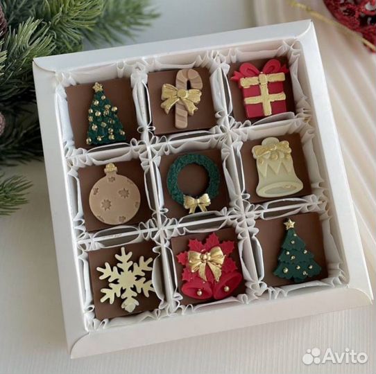 Форма для шоколада Новый год