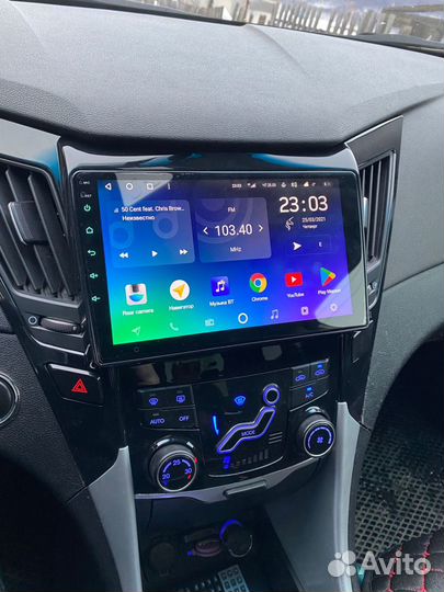 Магнитола Teyes Hyundai Sonata 6 YF Android