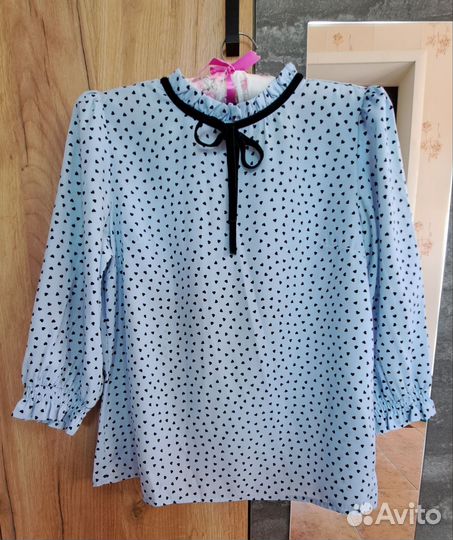 Школьная блузка для девочки