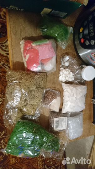 Огромные ракушки, мох, и Т. Д