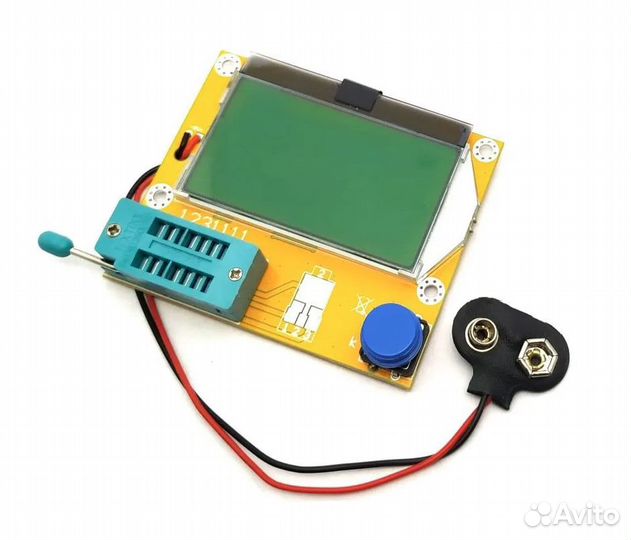 Цифровой тестер транзисторов LCR-T4 ESR Мega328P