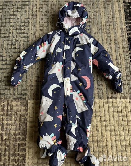 Зимний комбинезон для девочки crockid