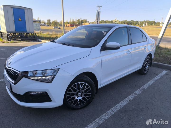 Skoda Rapid 1.6 МТ, 2022, 47 800 км