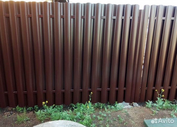 Штакетник для забора Европланка RAL 8017
