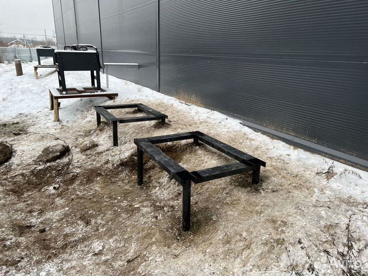 Винтовая свая 108 установка под ключ