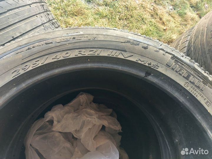 Шины летние continental conticontact 5 295/40/21