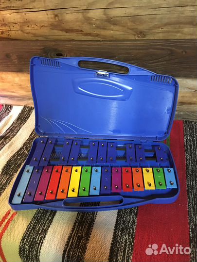 Металлофон, ксилофон, глокеншпиль хромотический