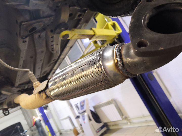 Замена глушителя Citroen C4 2004-2014