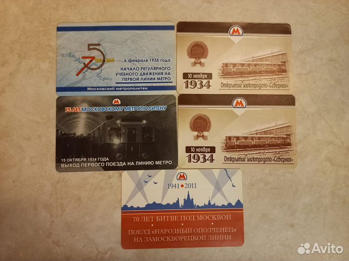 Карточки метро за все