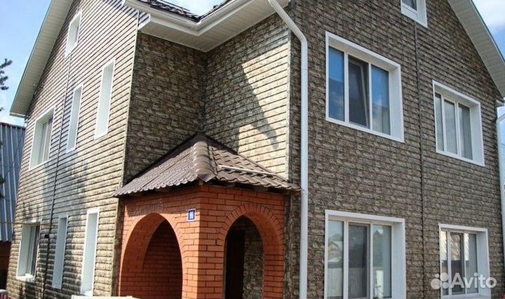 Металлосайдинг имитация камня