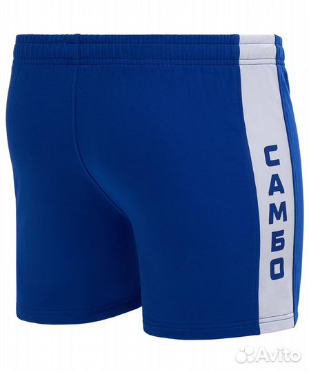 Шорты для самбо Start, хлопок, синие, взрослые